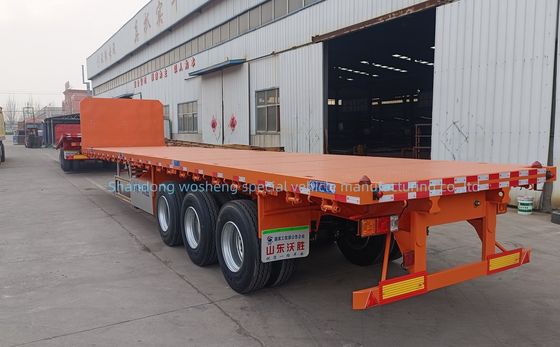 Dual Line Braking System 3axle 4axle flatbed trailer voor trailers voor zware vrachtwagens