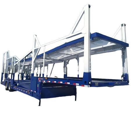 OTTC 60T 2/3 As Dubbeldek Auto en SUV Voertuig Vervoer Auto Vervoerder Truck Halve aanhanger