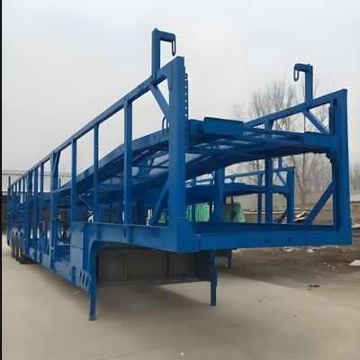 OTTC 60T 2/3 As Dubbeldek Auto en SUV Voertuig Vervoer Auto Vervoerder Truck Halve aanhanger