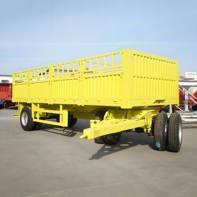 Voltrailer met graanfunctie hek vracht halftrailer