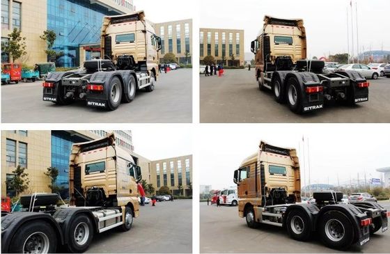 Logistiek Vervoer HP 380/400/420 6x4 4x2 Traktor Truck Head voor Truck Trailers
