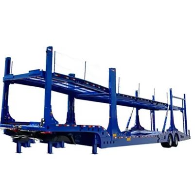 Truck Trailer Wosheng 2 axels Car Carrier Trailer Double Deck Car Transport Semi Trailer