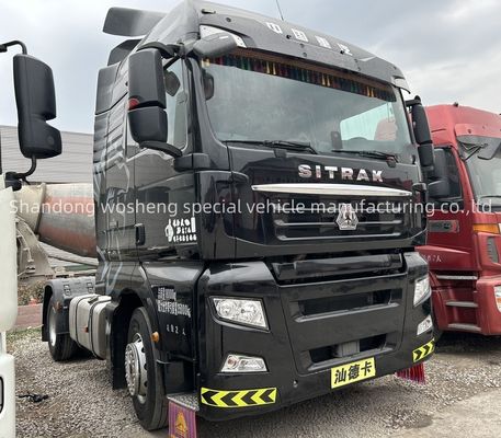 510 pk Gebruikte Howo Sitrak Shacaman Traktor Truck 6x4 Euro Trailer Head voor de Afrikaanse markt