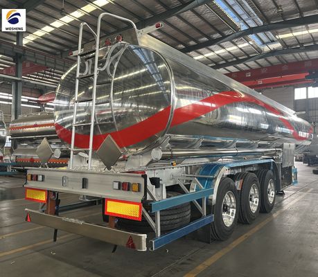ontwerp 15000L 60000L 2/3/4 assen brandstof olie Benzine/kerosine/dieseltank halve aanhangwagen