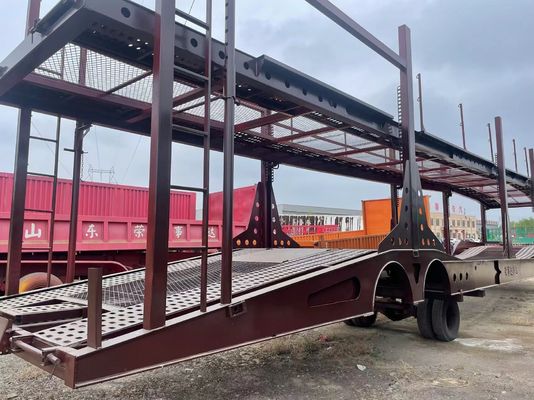 6-10 Eenheden Doppeldecker Auto Truck Trailer Beste keuze voor autovervoer