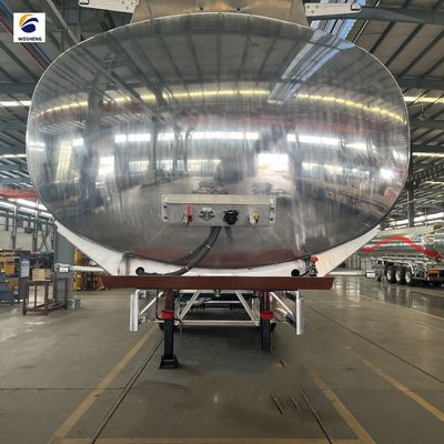ontwerp 15000L 60000L 2/3/4 assen brandstof olie Benzine/kerosine/dieseltank halve aanhangwagen