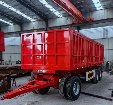 500 mm Q345 koolstofstaal trekbalk zijdelingse muur volop aanhanger voor 40-100 ton laadvermogen