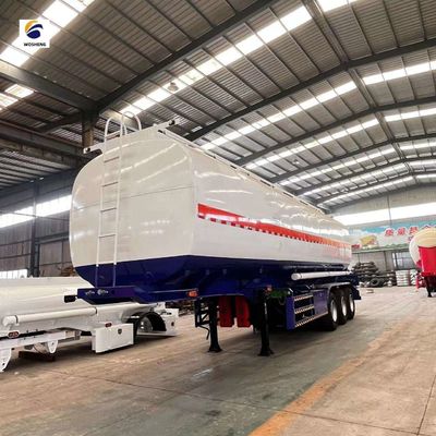 Op maat gemaakte 2000L 60000L 3-assige brandstoftanker Benzine/kerosine/dieseltank Semi-trailer