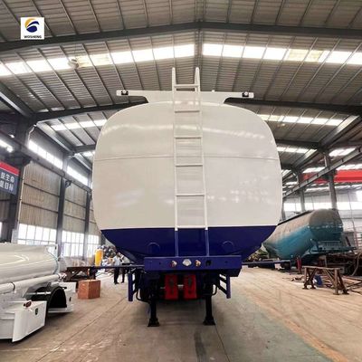 Op maat gemaakte 2000L 60000L 3-assige brandstoftanker Benzine/kerosine/dieseltank Semi-trailer