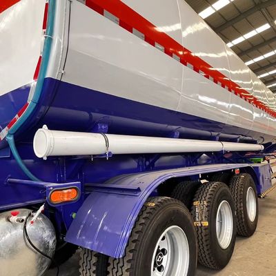 Op maat gemaakte 2000L 60000L 3-assige brandstoftanker Benzine/kerosine/dieseltank Semi-trailer