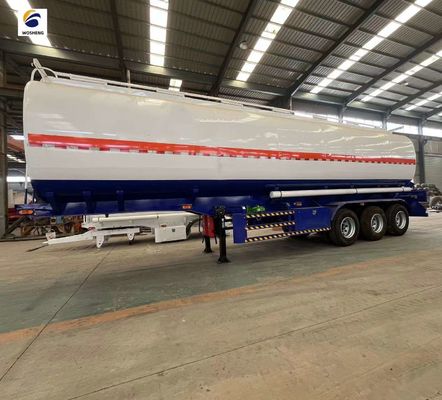 Op maat gemaakte 2000L 60000L 3-assige brandstoftanker Benzine/kerosine/dieseltank Semi-trailer
