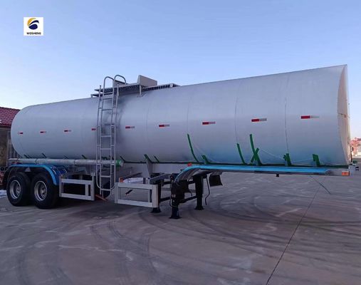 Op maat gemaakte 20CBM 60CBM 3-assige brandstoftanker benzine/kerosine/dieseltank halve aanhangwagen