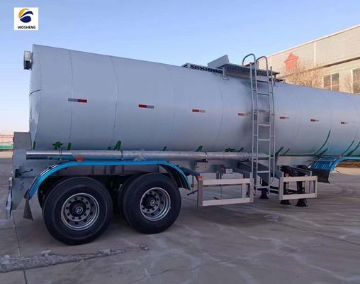 Op maat gemaakte 20CBM 60CBM 3-assige brandstoftanker benzine/kerosine/dieseltank halve aanhangwagen