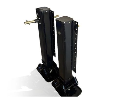 Wosheng 28 ton Semi-traileronderdelen Landing Gear Support Legs voor staaltrailers