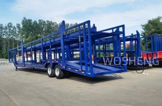2/3 Achsel Car Carrier Semi-trailer voor voertuigvervoer Landing Gear en aangepaste opties
