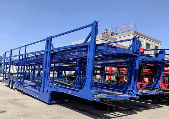 2/3 Achsel Car Carrier Semi-trailer voor voertuigvervoer Landing Gear en aangepaste opties