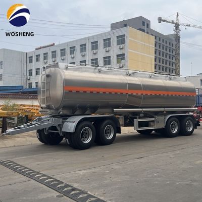 Maximale lading 60 ton 3 as 42 45 50 CBM poeder transport bulk cement tankwagen halve aanhanger
