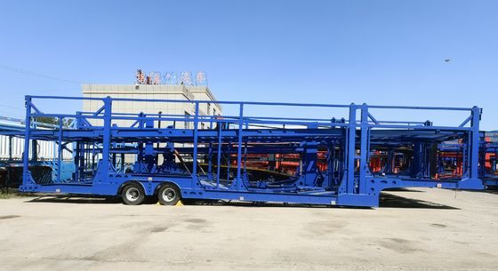 2/3 Achsel Car Carrier Semi-trailer voor voertuigvervoer Landing Gear en aangepaste opties