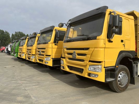 Sinotruck Howo 3/4 assen 6x4 4x2 8X4 371HP 375HP hydraulische cilinder-kipper dumptruck