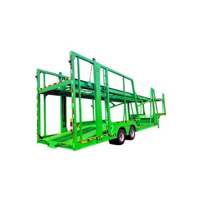 Truck Trailer WS 2-Axle Steel Car Carrier Semi-Trailer Double-Deck Vehicle Auto Trailer