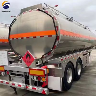 3 As 45cbm Semi-trailer Bulk Cement Trailer Powder Semi-trailer met beschikbaarheid