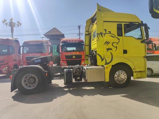 4X2 6X4 Gebruikte Sinotruk Sitract-tractortrucks met handgeschakelde of automatische transmissie