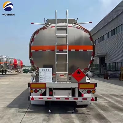 3 As 45cbm Semi-trailer Bulk Cement Trailer Powder Semi-trailer met beschikbaarheid