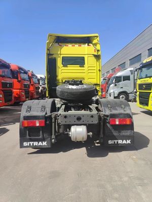 4X2 6X4 Gebruikte Sinotruk Sitract-tractortrucks met handgeschakelde of automatische transmissie
