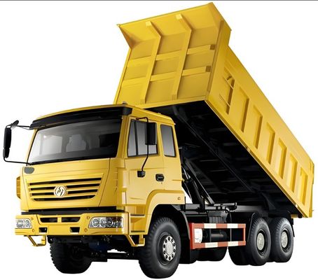 Gebruikte achterste dumper 8x4 6x4 Euro 3 Euro 2 Gerenoveerde tipper truck met achterste camera