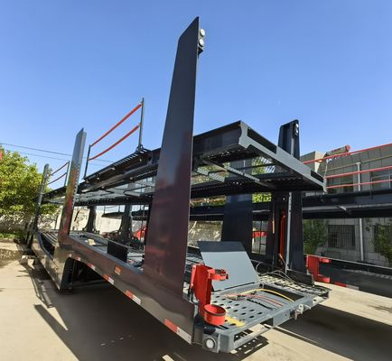 8.25x22.5 staal velg dubbeldekker auto drager halve aanhanger voor voertuigen op maat