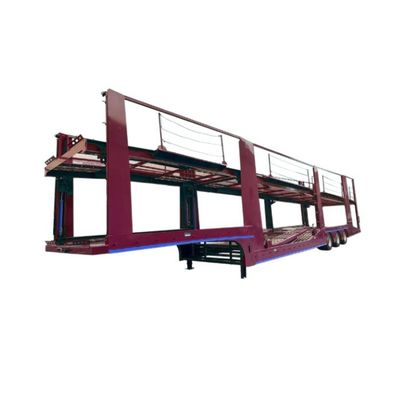 WS Steel Overland Gesloten Auto Carrier Semi Trailer Perfect voor Auto Transport in Dubai
