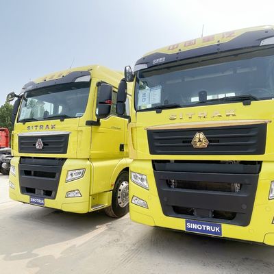10 Bandnummer Gebruikt Sinotruk HOWO Sitrak 4*2 6*4 Zware trekker Truck Trekkop