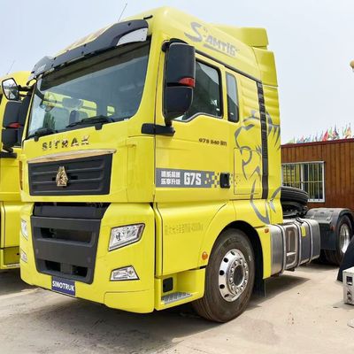 Manuele aandrijving Links sleepwagen Diesel trekker vrachtwagen voor zwaar vervoer aanhangwagen vrachtwagen