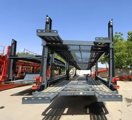 WS Shandong 8 Car Carrier Trailer Customized Cargo Trailer met landingsgestel optie