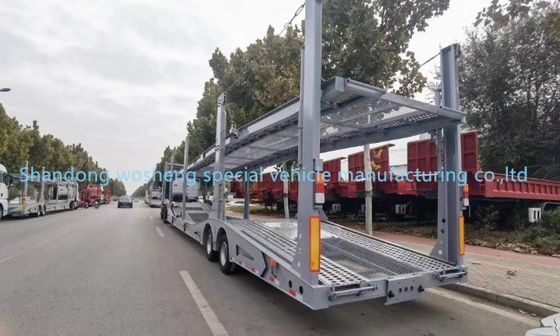 band 11R22.5 Halve aanhangwagen auto drager vrachtwagen aanhangwagen voor voertuigvervoer