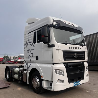 480 pk Sinotruk Sitrak Traktor Truck 6x4 met automatische airconditioning in de Filipijnen