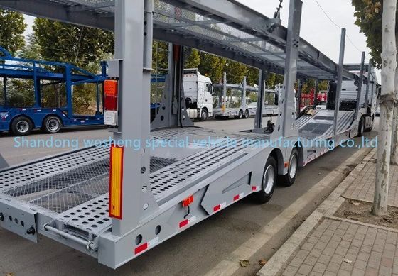 band 11R22.5 Halve aanhangwagen auto drager vrachtwagen aanhangwagen voor voertuigvervoer