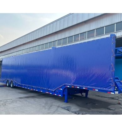 WS 2 Achsen vracht met 6 wagen-drager aanhanger met 16690x2700x3000mm afmeting en ophanging