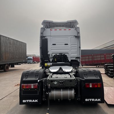 480 pk Sinotruk Sitrak Traktor Truck 6x4 met automatische airconditioning in de Filipijnen