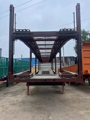 Staal dubbeldek autovervoerder Semi-trailer 6-12 Eenheden Cdv MPV SUV Hydraulisch apparaat