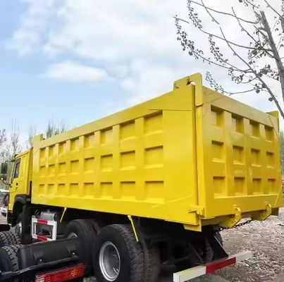 Tweedehands HOWO 371 pk 6X4/8X4 Dump Truck voor mijnbouw zonder cruise control