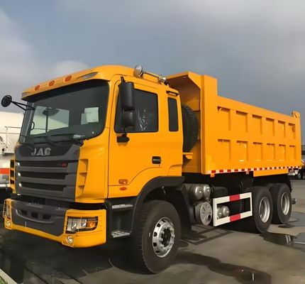 Tweedehands HOWO 6X4 Dump Truck voor mijnbouw naar Rusland Handmatig raam en vrachttank 5.3-6.2M