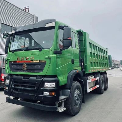 6x4 371 HP 375 HP Sinotruck Howo TX achterste dump truck tipper met voorste versnelling nummer 6
