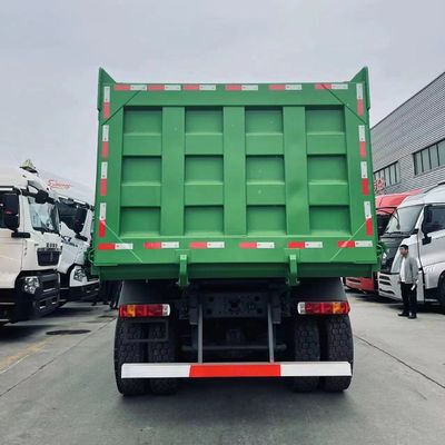 6x4 371 HP 375 HP Sinotruck Howo TX achterste dump truck tipper met voorste versnelling nummer 6