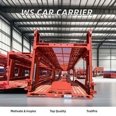 Truck Trailer Direct OTTC 2 axles Car Carrier Semi-trailer voor autovervoer