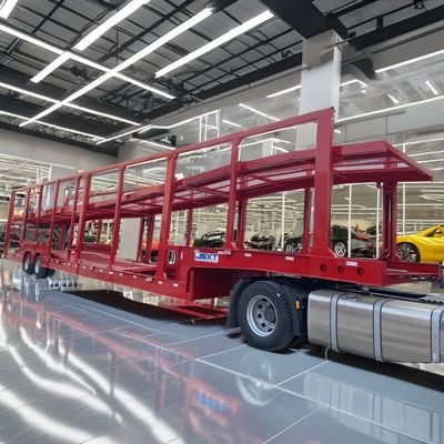 Truck Trailer Direct OTTC 2 axles Car Carrier Semi-trailer voor autovervoer