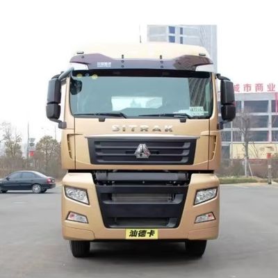 Gebruikte Sitrak-trailerkop 6x4/4x2 trekker-truckkop met links stuur in goede staat