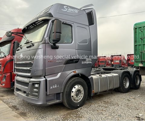 Gebruikte Sitrak-trailerkop 6x4/4x2 trekker-truckkop met links stuur in goede staat