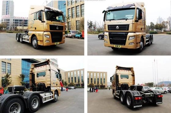 Gebruikte Sitrak-trailerkop 6x4/4x2 trekker-truckkop met links stuur in goede staat