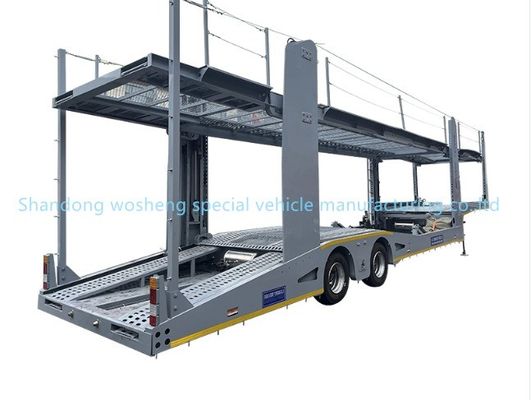 2 of 3 assen Hydraulische aanhangwagen Voor het vervoer van auto's